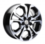 Легковой диск Khomen Wheels KHW1711 6,5x17 5x114,3 ET50 66,1 Black-FP